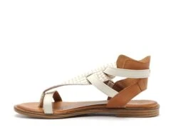 Coco Abricot Nu Pieds Plats Femme Muizon Beige -REN Chaussures Magasin 3024201 3