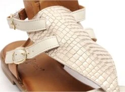 Coco Abricot Nu Pieds Plats Femme Muizon Beige -REN Chaussures Magasin 3024201 6