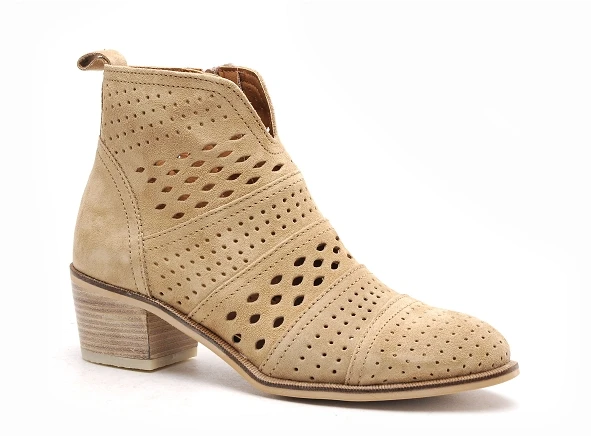 Alpe Boots Bottine Talons Femme 505 Beige 2 Alpe Boots Bottine Talons Femme 505 Beige – Image 2