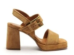 Alpe Nu Pieds Talons Femme 5124 Marron