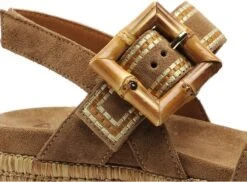 Alpe Nu Pieds Talons Femme 5182 Marron -REN Chaussures Magasin 3028201 6