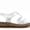 Andrea Conti Nu Pieds Plats Femme 1889615 Blanc