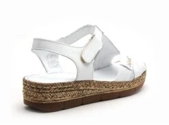 Andrea Conti Nu Pieds Plats Femme 1889615 Blanc -REN Chaussures Magasin 3029103 5