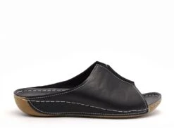 Andrea Conti Mules Et Sabots Plats Femme 0027423 Noir