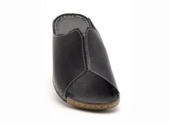 Andrea Conti Mules Et Sabots Plats Femme 0027423 Noir -REN Chaussures Magasin 3029201 4