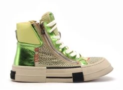 Rebecca White Boots Bottine Plates Femme X52 3 Vert