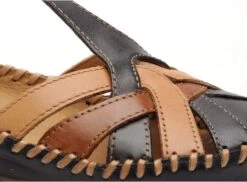 Pikolinos Nu Pieds Plats Femme 0732 Puerto Valla Bleu -REN Chaussures Magasin 3031301 6