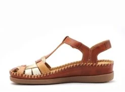 Pikolinos Nu Pieds Plats Femme 0965 Marron -REN Chaussures Magasin 3031701 3