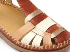 Pikolinos Nu Pieds Plats Femme 0965 Marron -REN Chaussures Magasin 3031701 6