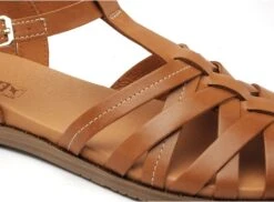 Pikolinos Nu Pieds Plats Femme 0803 Marron -REN Chaussures Magasin 3032201 6