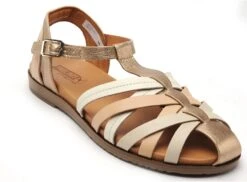 Pikolinos Nu Pieds Plats Femme 0803 Or -REN Chaussures Magasin 3032202 6