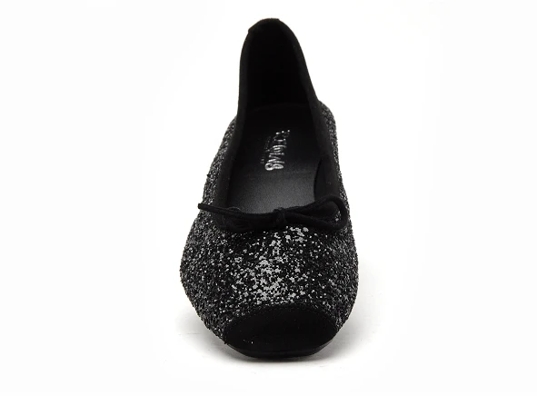 Reqins Ballerines Femme Harmonie Glitter Noir 6 Reqins Ballerines Femme Harmonie Glitter Noir – Image 6