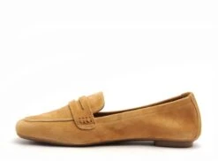 Reqins Basses Femme Hema Cuir Velours Marron -REN Chaussures Magasin 3041103 3