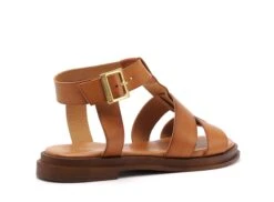 Goodstep Nu Pieds Plats Femme Mabelle 5132 Marron -REN Chaussures Magasin 3045101 5