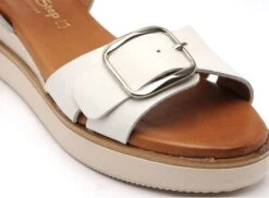 Goodstep Nu Pieds Talons Femme Alisson 5142 Blanc -REN Chaussures Magasin 3045402 6