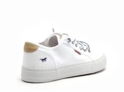 Mustang Basses Femme 1420304 Blanc -REN Chaussures Magasin 3045901 5