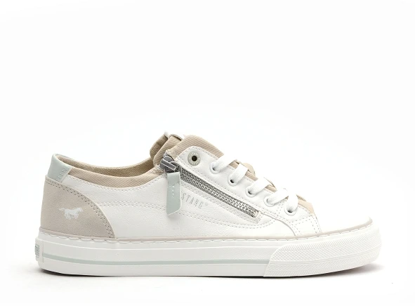 Mustang Basses Femme 1272310 Blanc 1 Mustang Basses Femme 1272310 Blanc