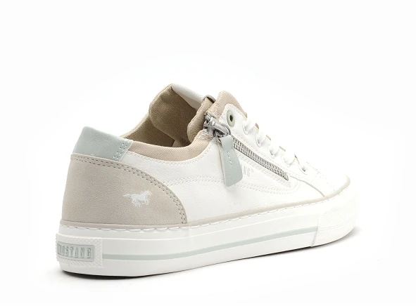 Mustang Basses Femme 1272310 Blanc 5 Mustang Basses Femme 1272310 Blanc – Image 5