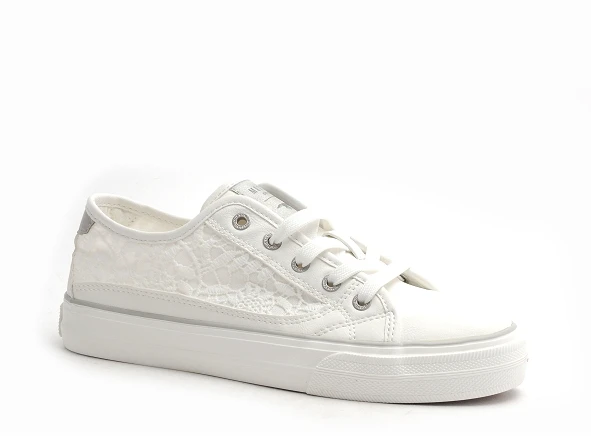 Mustang Basses Femme 1272309 Blanc 2 Mustang Basses Femme 1272309 Blanc – Image 2