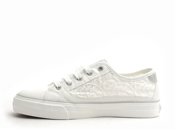 Mustang Basses Femme 1272309 Blanc 3 Mustang Basses Femme 1272309 Blanc – Image 3