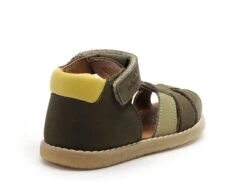 Bellamy Nu Pieds Enfant Bebe Clovis Kaki -REN Chaussures Magasin 3048501 5