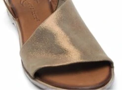 Lune Et L Autre Nu Pieds Plats Femme Sandra Kaki -REN Chaussures Magasin 3050301 6