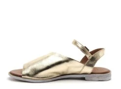 Lune Et L Autre Nu Pieds Plats Femme Sandra Or -REN Chaussures Magasin 3050302 3