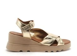 Lune Et L Autre Nu Pieds Talons Femme Equinoxe Or