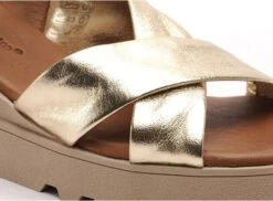 Lune Et L Autre Nu Pieds Talons Femme Equinoxe Or -REN Chaussures Magasin 3050501 6