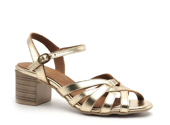 Lune Et L Autre Nu Pieds Talons Femme Esthele Or 2 Lune Et L Autre Nu Pieds Talons Femme Esthele Or – Image 2