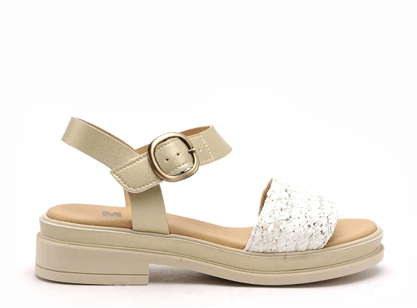 Minka Nu Pieds Talons Femme Iggy Blanc 1 Minka Nu Pieds Talons Femme Iggy Blanc