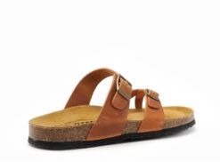 Plakton Mules Et Sabots Plats Femme Bombay 181032 Marron -REN Chaussures Magasin 3051902 5