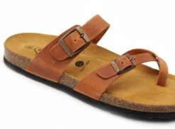 Plakton Mules Et Sabots Plats Femme Bombay 181032 Marron -REN Chaussures Magasin 3051902 6