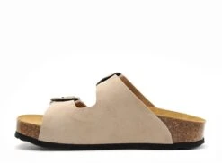 Plakton Mules Et Sabots Plats Femme Cp Beta Ouest 340010 Beige -REN Chaussures Magasin 3052302 3
