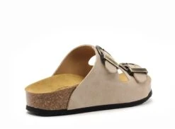 Plakton Mules Et Sabots Plats Femme Cp Beta Ouest 340010 Beige -REN Chaussures Magasin 3052302 5