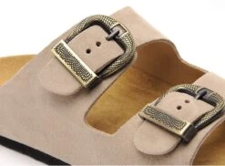 Plakton Mules Et Sabots Plats Femme Cp Beta Ouest 340010 Beige -REN Chaussures Magasin 3052302 6