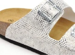 Plakton Mules Et Sabots Plats Femme Cp Beta 340010 Blanc -REN Chaussures Magasin 3052401 6