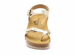 Plakton Nu Pieds Plats Femme Cp Zomba 341016 Or -REN Chaussures Magasin 3052701 4