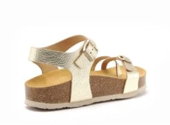 Plakton Nu Pieds Plats Femme Cp Zomba 341016 Or -REN Chaussures Magasin 3052701 5