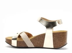 Plakton Nu Pieds Talons Femme Sofinal 875087 Or -REN Chaussures Magasin 3057701 3