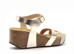 Plakton Nu Pieds Talons Femme Sofinal 875087 Or -REN Chaussures Magasin 3057701 5