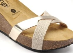 Plakton Nu Pieds Talons Femme Sofinal 875087 Or -REN Chaussures Magasin 3057701 6