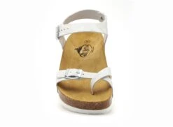 Plakton Nu Pieds Plats Femme Cp Zomba 341016 Blanc -REN Chaussures Magasin 3058701 4