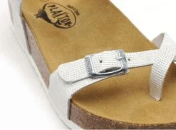 Plakton Nu Pieds Plats Femme Cp Zomba 341016 Blanc -REN Chaussures Magasin 3058701 6