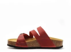 Plakton Mules Et Sabots Plats Femme Cp Bolino 341210 Rouge -REN Chaussures Magasin 3059002 3