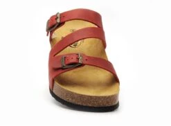 Plakton Mules Et Sabots Plats Femme Cp Bolino 341210 Rouge -REN Chaussures Magasin 3059002 4