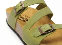 Plakton Mules Et Sabots Plats Femme Cp Bolino 341210 Vert -REN Chaussures Magasin 3059003 6