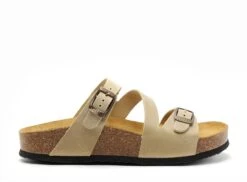 Plakton Mules Et Sabots Plats Femme Cp Bolino 341210 Beige