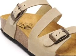 Plakton Mules Et Sabots Plats Femme Cp Bolino 341210 Beige -REN Chaussures Magasin 3059004 6