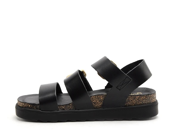 Yokono Nu Pieds Plats Femme Tunez 127 Noir 3 Yokono Nu Pieds Plats Femme Tunez 127 Noir – Image 3